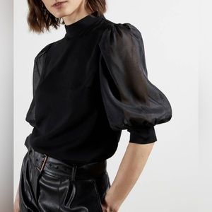 NWT Ted Baker Volume Sleeve Top